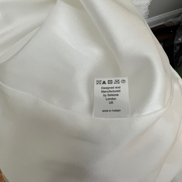 SELEZZA Ivy Tulle Mini Dress With Pleated Flounces - Picture 5 of 7